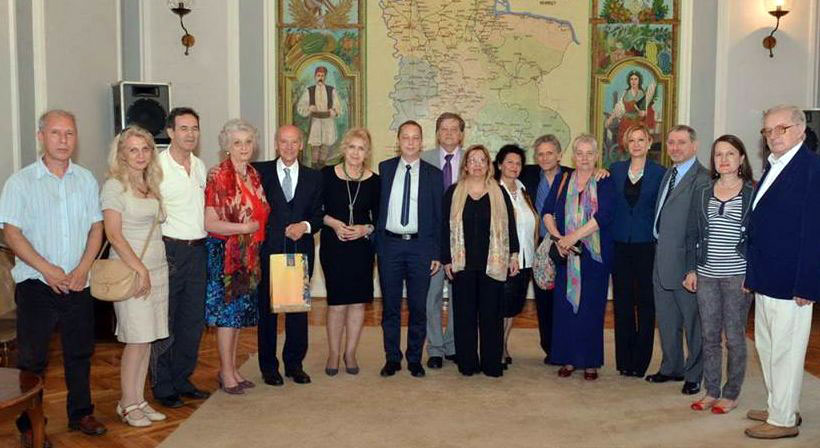 Са пријема књижевника